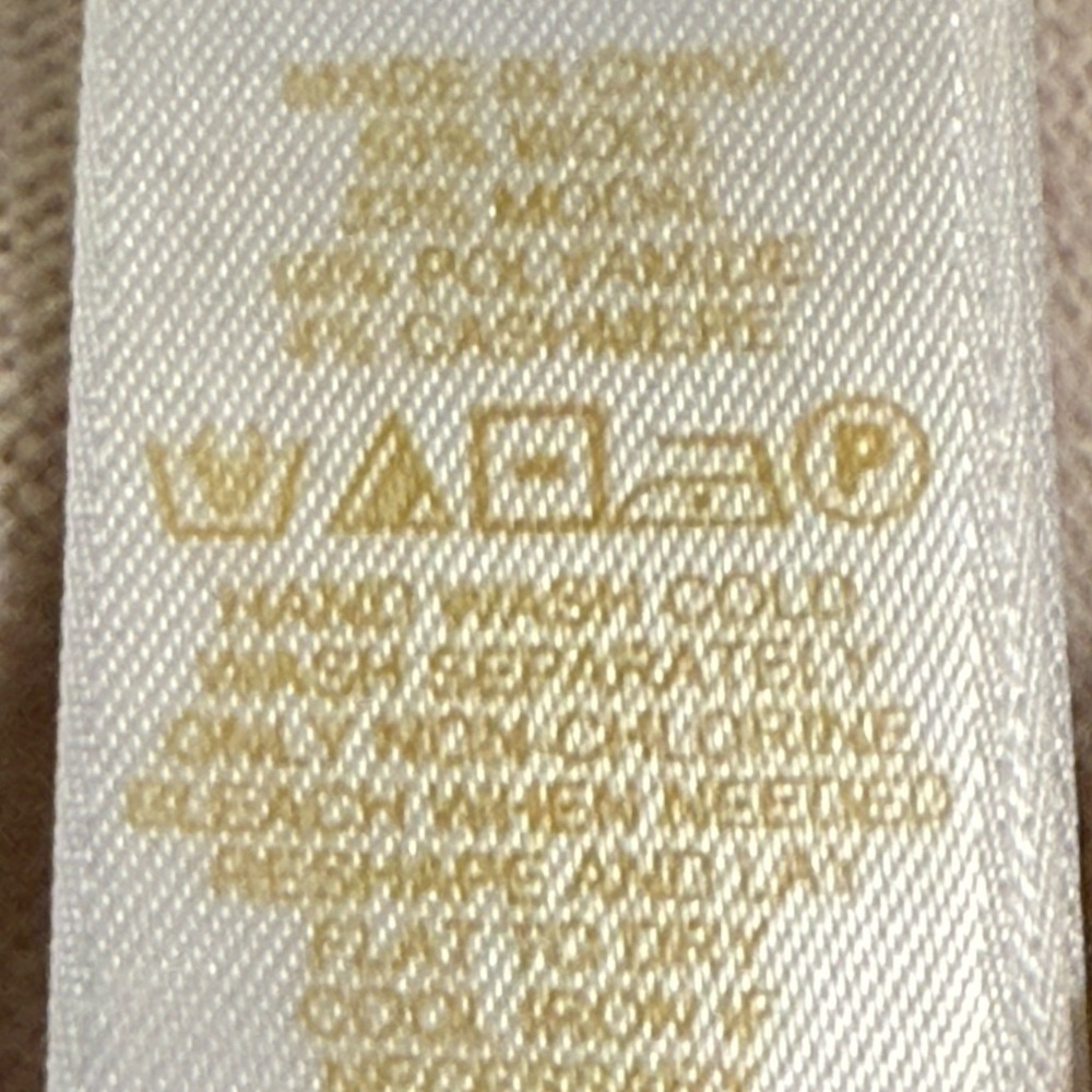Kate Spade Cashmere Cream Bow Sweater M - Picture 3 of 6
